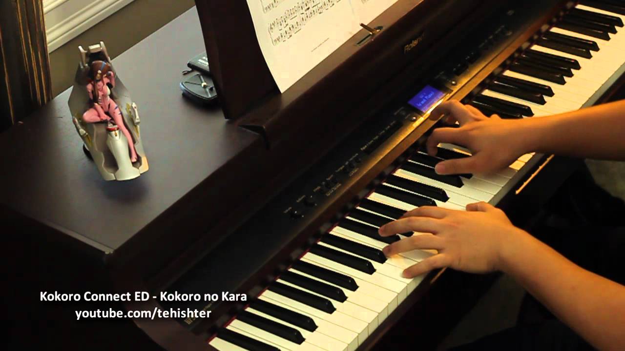 Kokoro Connect ED - Kokoro no Kara (Piano Transcription)