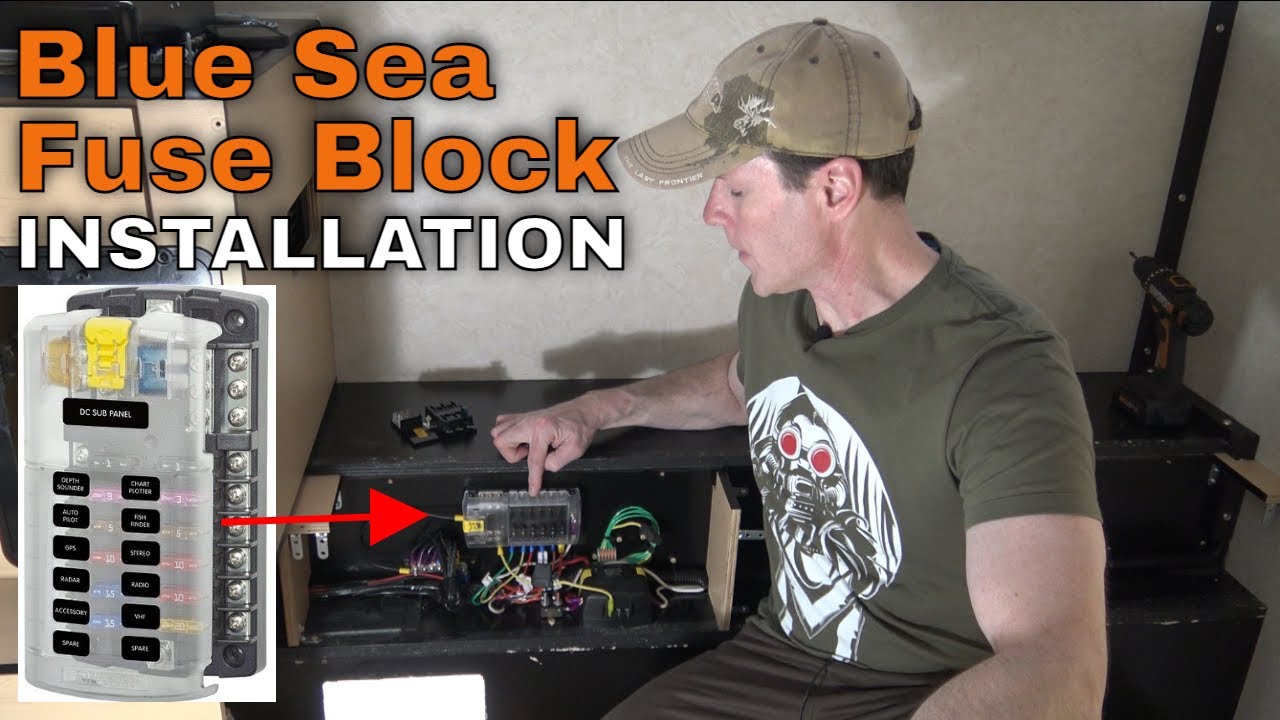 Blue Sea 12 Circuit Fuse Block: Four Wheel Camper Shell Buildout #6