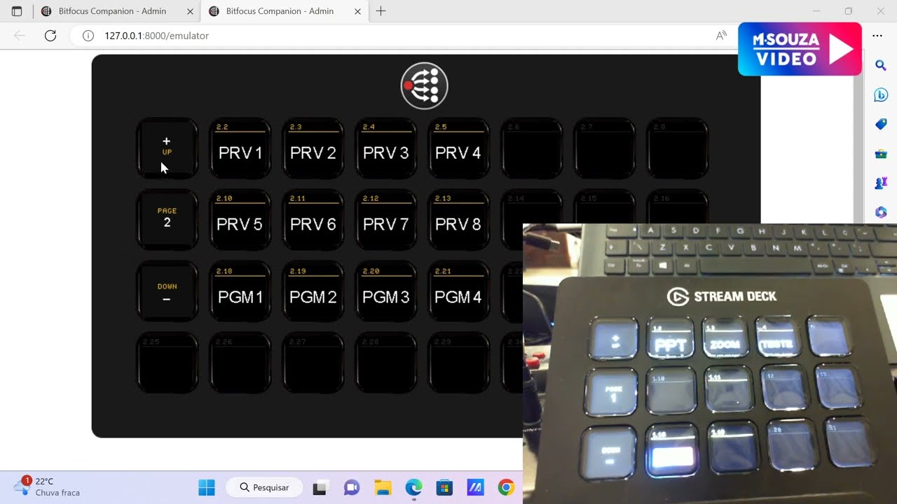 BITFOCUS COMPANION + RESOLUME ARENA