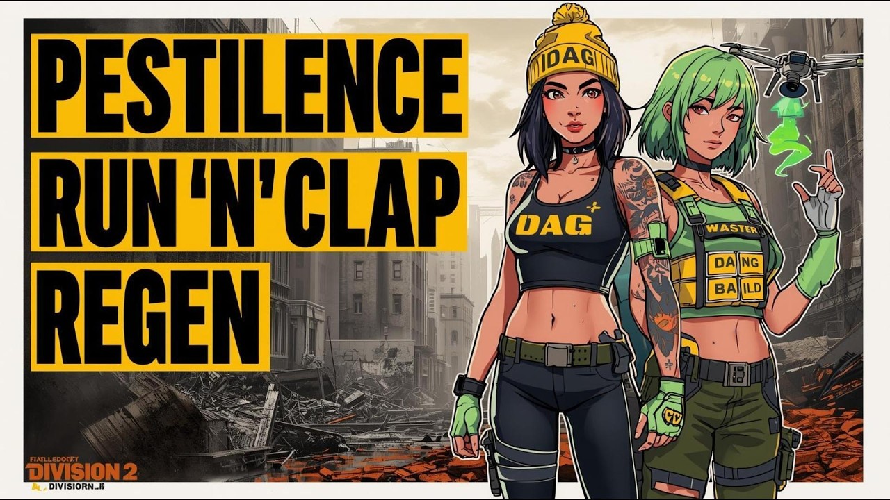 RUN n' GUN Armor Regen Pestilence Concentrated Company Build Unleash the Power in Division 2!
