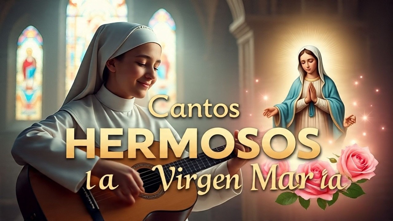 🌸 10 Hermosos Cantos Tiernos a la Virgen María | Playlist para Orar y Alabar🌸Música Católica de Amor