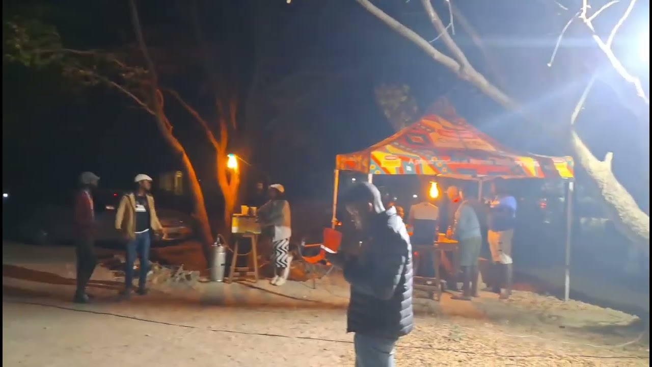 Sights at Night at the Zambezi Bream Festival 🌙✨