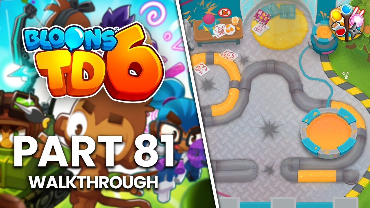 Bloons TD 6 - Part 81 | Tinkerton Magic Monkeys Only (No Commentary Walkthrough)