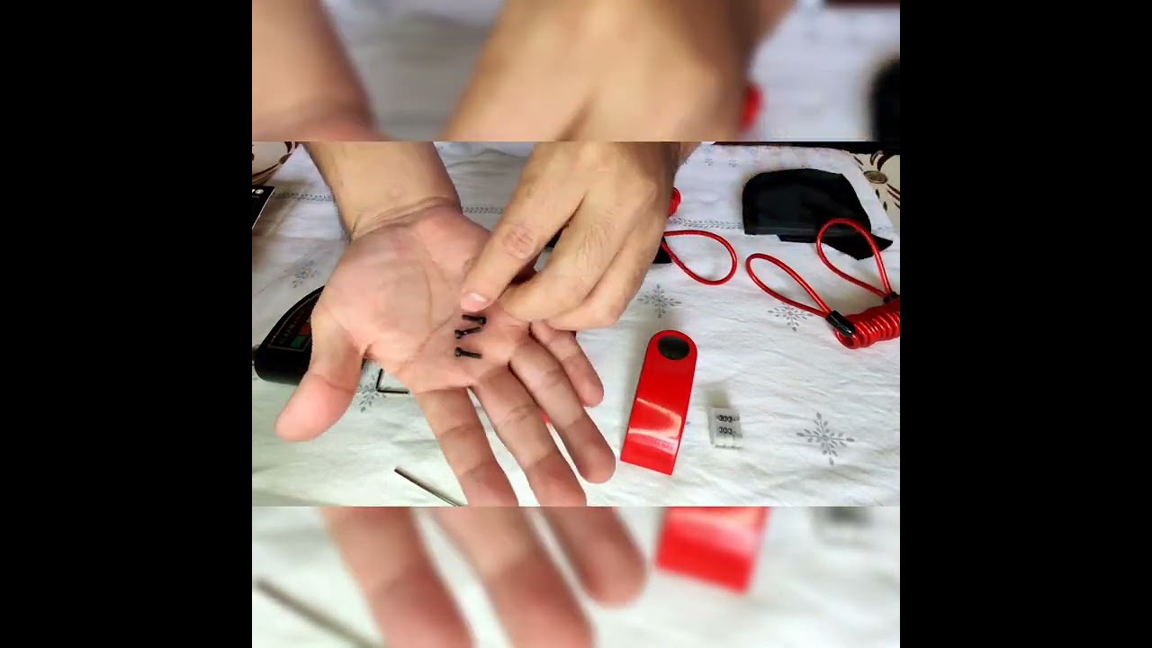 ¿cómo funciona el candado de disco con alarma antirrobo para motocicleta?