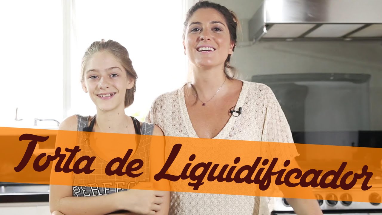 Carol Fiorentino e Valentina Schulz - Receita: Torta de Liquidificador