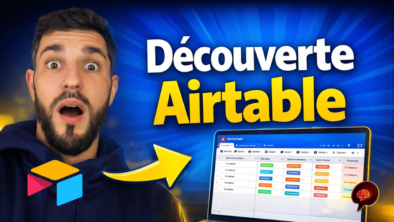 Découverte d’Airtable - Mon projet Bootcamp à l'école CUBE