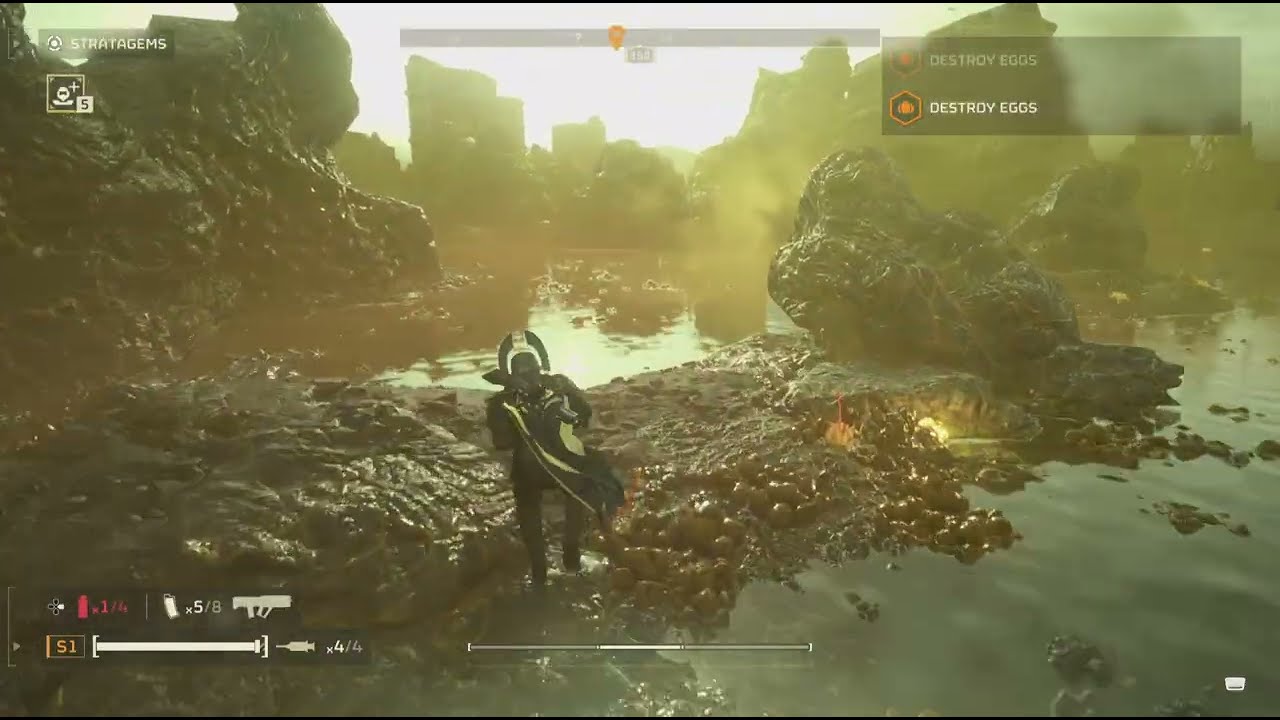 HELLDIVERS 2 Solo Challenging Difficulty Terminids