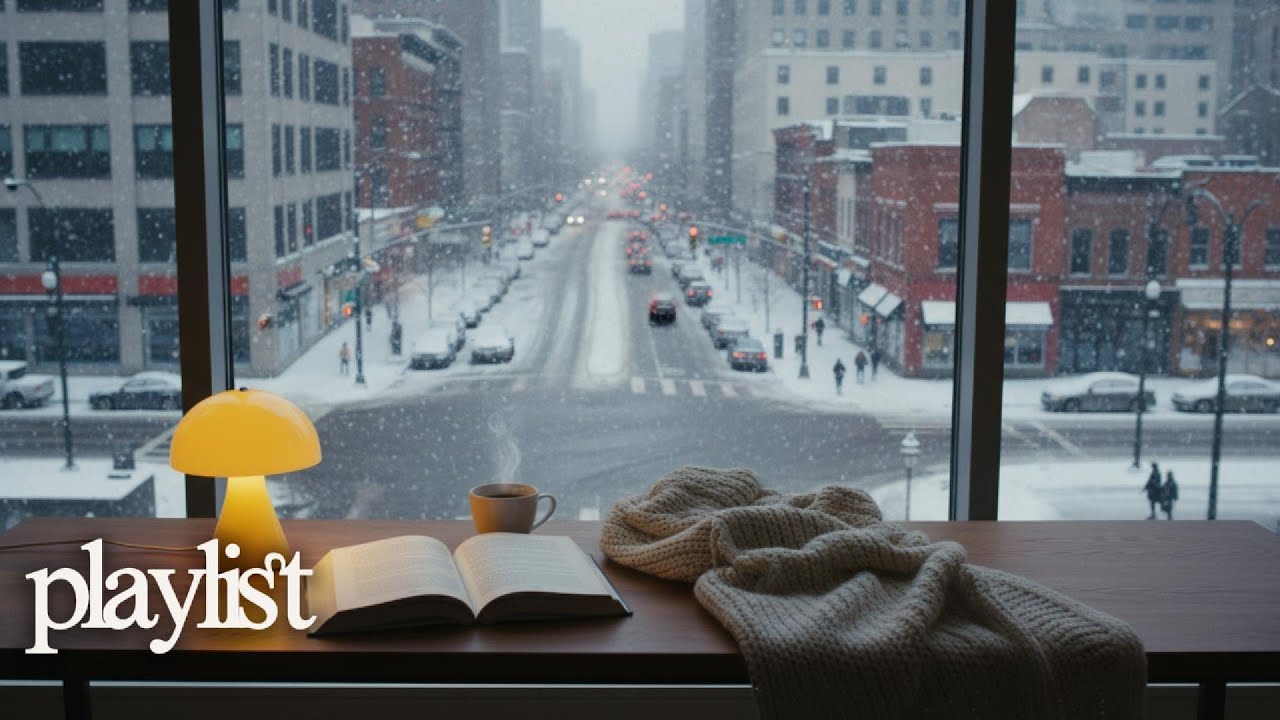 𝐩𝐥𝐚𝐲𝐥𝐢𝐬𝐭[4AM] 창가에 눈 오면… 그냥 이거 틀게 돼 📖🌨️ | 새벽 감성 재즈 팝 | R&B Jazz Pop