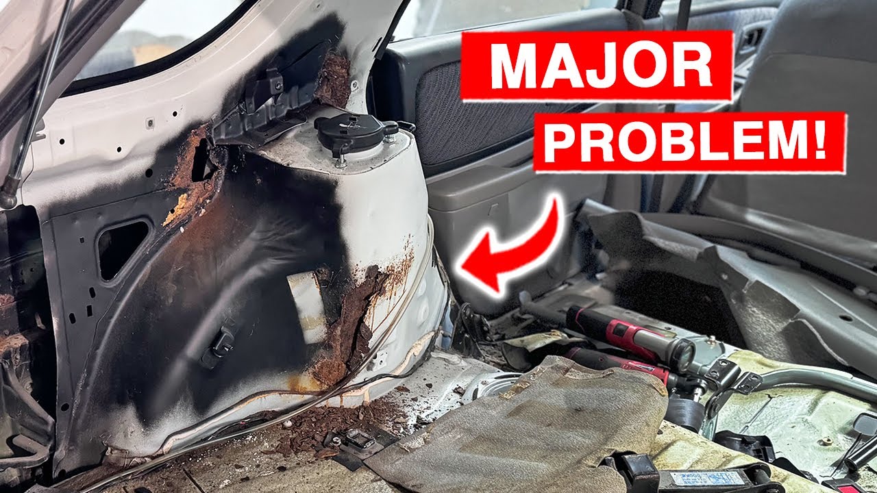 Discovered a MAJOR Problem With The Subaru... |  Impreza GF8 Build Ep.7