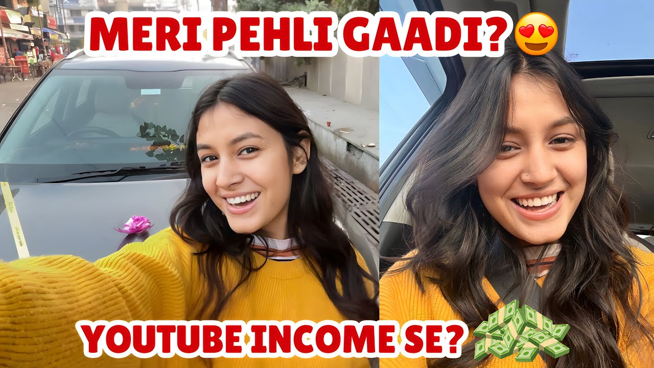 Youtube INCOME se CAR leli maine?🤭😍 | Kanika Devrani