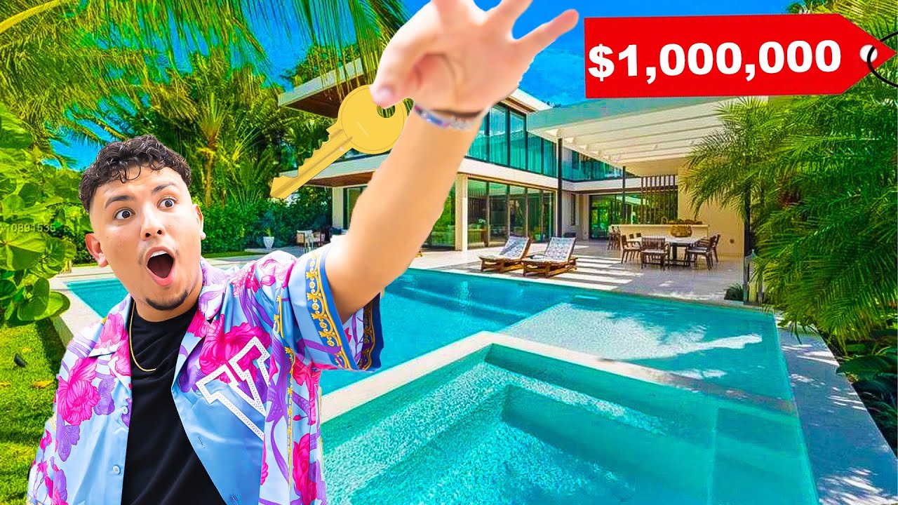 THE OFFICIAL REVEAL OF MY NEW $1,000,000 HOUSE! (Full Tour)