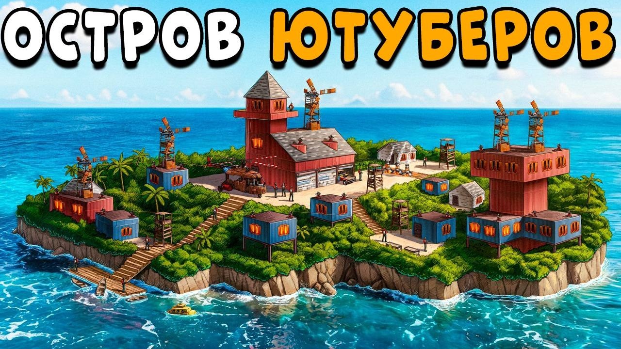 ОСТРОВ ЮТУБЕРОВ! Я Попал в РАБСТВО Мафии! CheZee. Rust / Раст