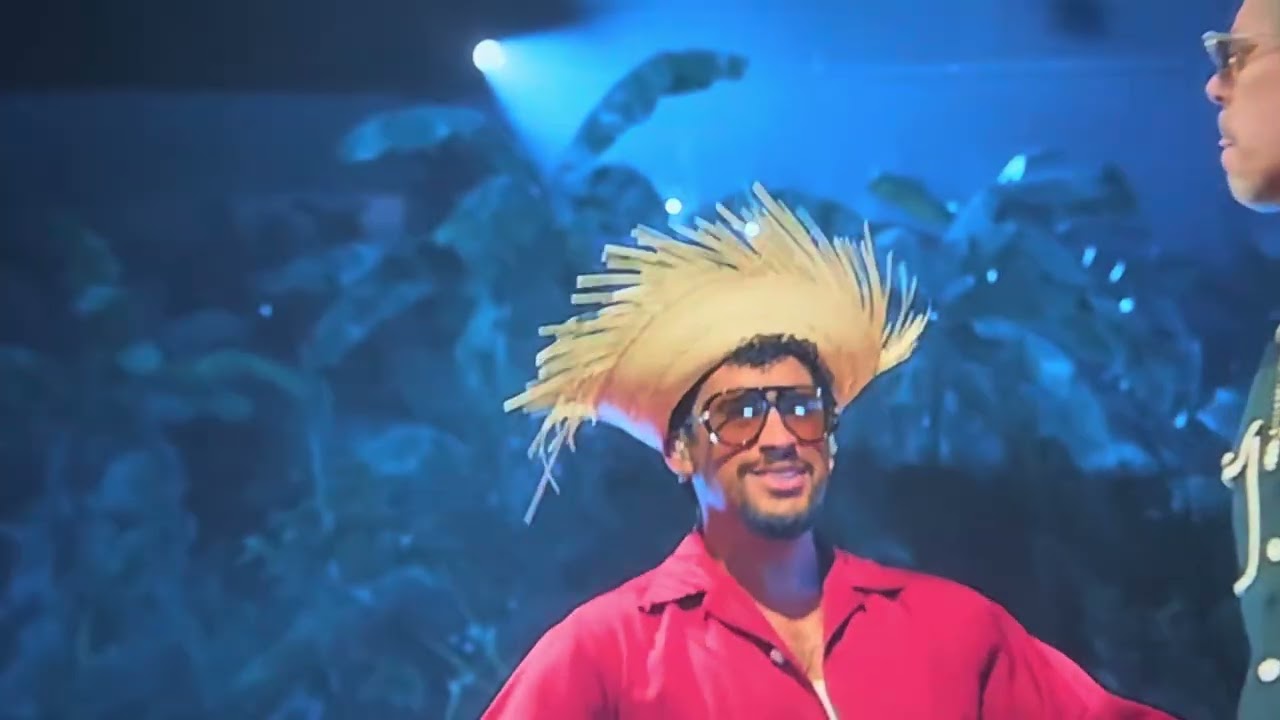 Marc Anthony y Bad Bunny cantan Preciosa 