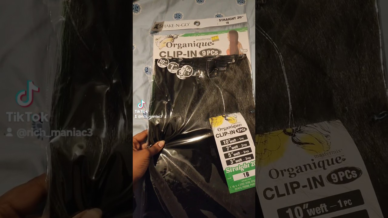SHAKE AND GO CLIP IN EXTENSIONS 