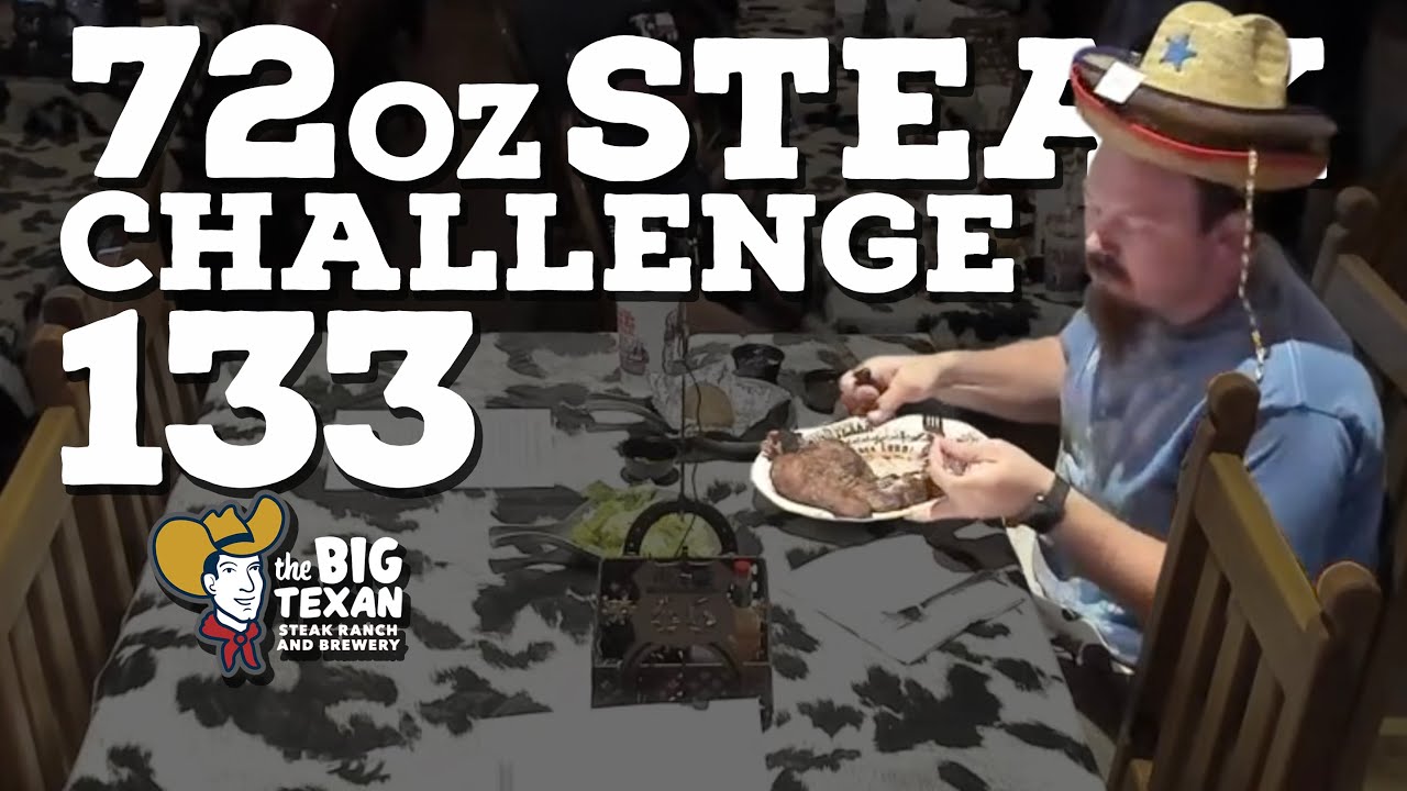 133 | 72oz Steak Challenge | Big Texan Live Stream