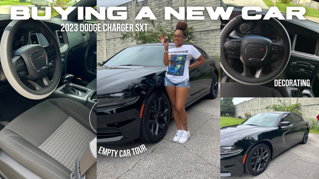 VLOG: Я КУПИЛ НОВУЮ МАШИНУ! ♡ | DODGE CHARGER SXT 2023 | Обзор автомобиля + необходимые вещи + ук...