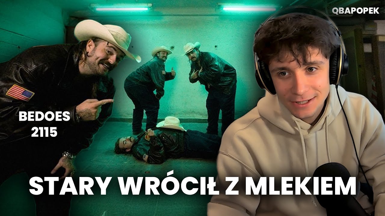 STARY WSTAŁ  -  QBAPOPEK reaguje na BEDOES 2115 "Hit 'Em Up"   +  *dogłębna analiza*