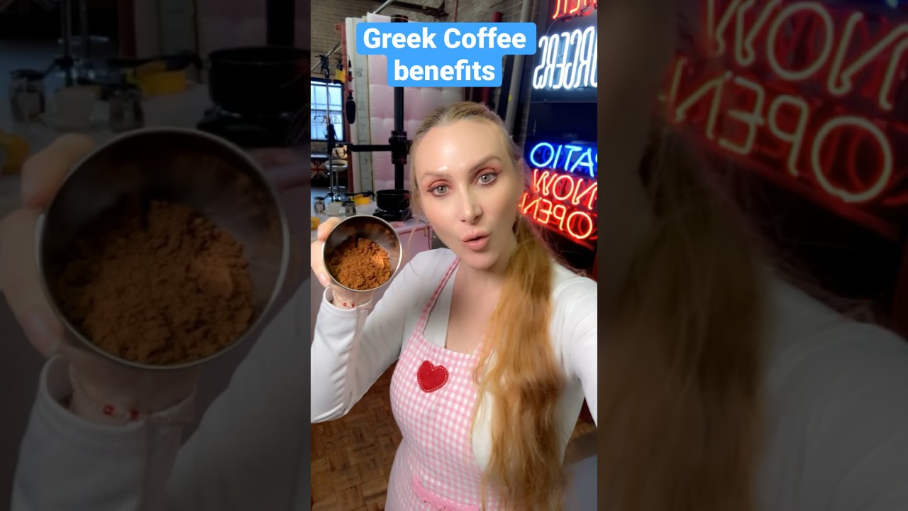 Amazing Benefits of Greek Coffee ☕️ ! #shorts #short #coffee #coffeelover