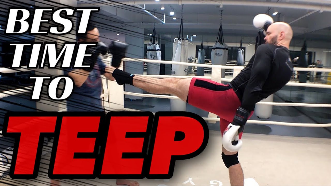 Striking combinations with the Teep: best use for the push kick that you're not doing