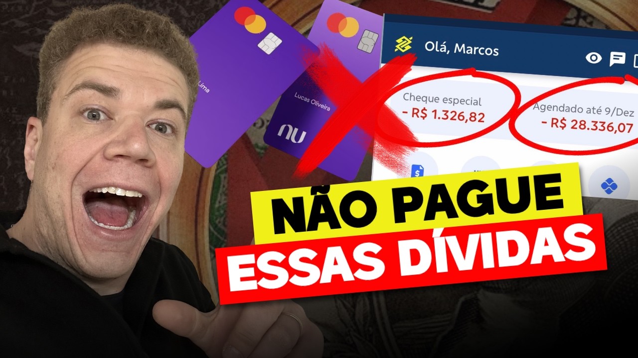 ESTÁ ENDIVIDADO? NÃO PAGUE AS DÍVIDAS ATÉ ENTENDER COMO O JOGO FUNCIONA