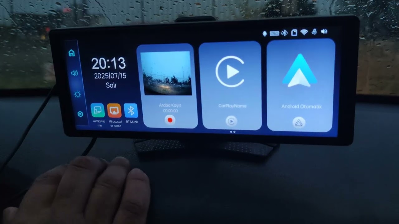 Torima CarPlay & Android Auto Destekli Araç Kamerası İncelemesi 🚗📷 | Ön-Arka Kamera Performansı!