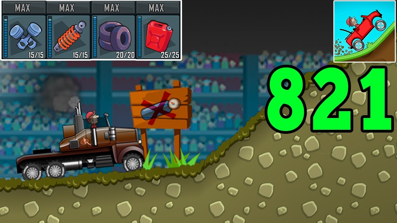 Hill Climb Racing - TRUCK in ARENA - Gameplay Walkthrough Part 821 (Android,iOS)