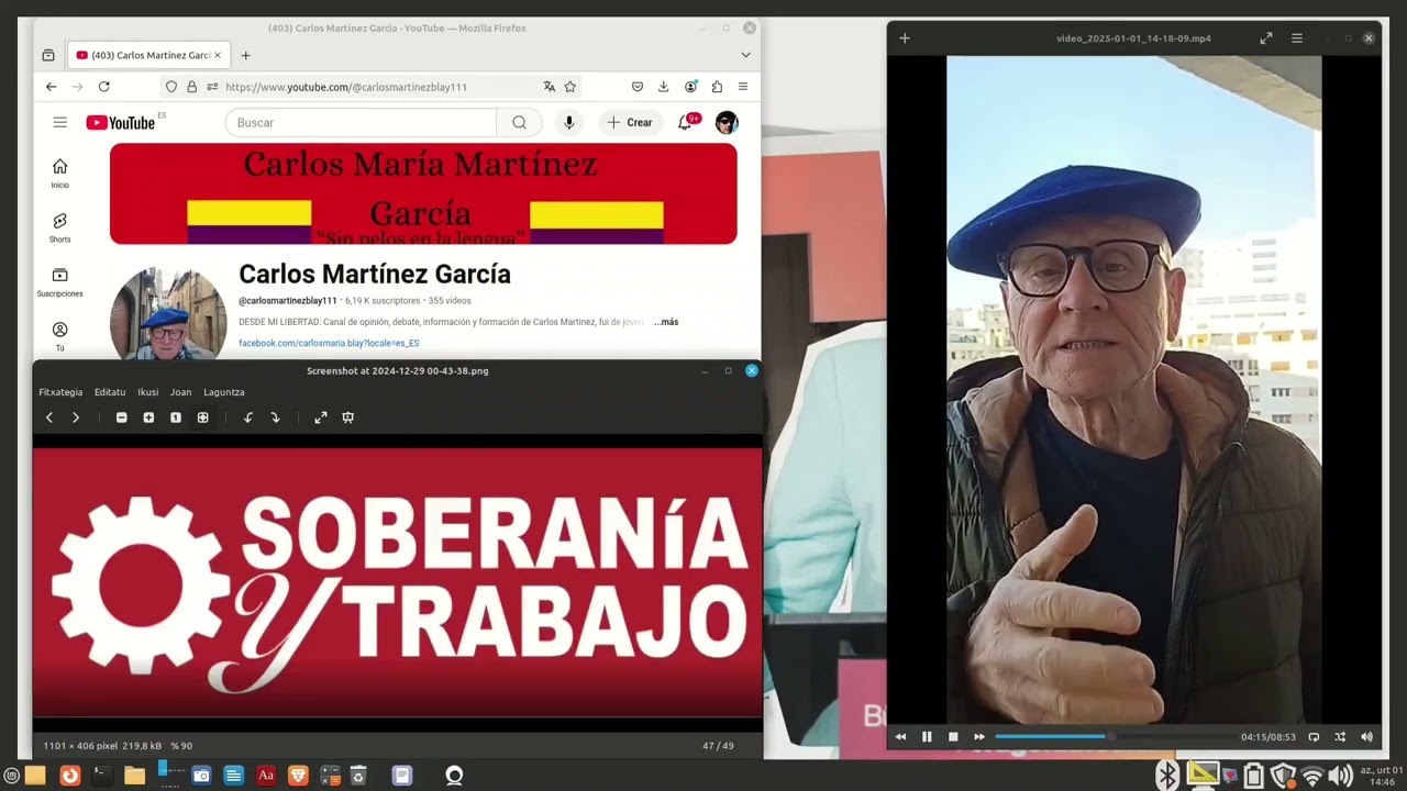 Carlos Martínez caracteriza al Partido Soberanía y Trabajo.