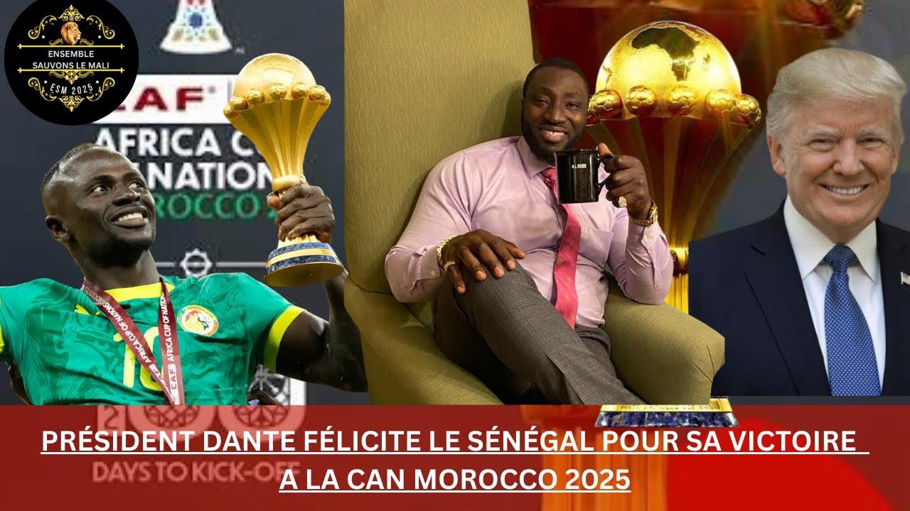 BREAKING NEWS:⛔⛔FELICITATION AU PEUPLE SÉNÉGALAIS POUR LEUR VICTOIRE À LA CAN MOROCCO 2025⁉️
