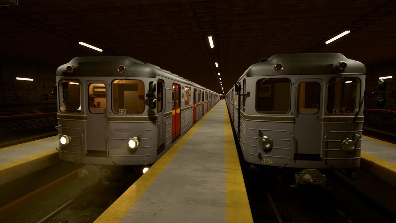 Back in Service: a Metro Driver. Катаемся на Ечс. Стрим.
