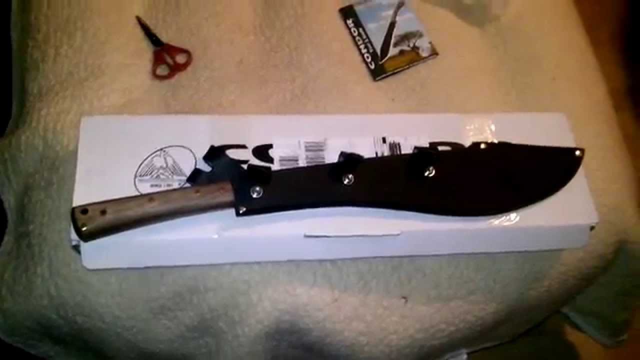 Unboxing Thai Enep Condor machete