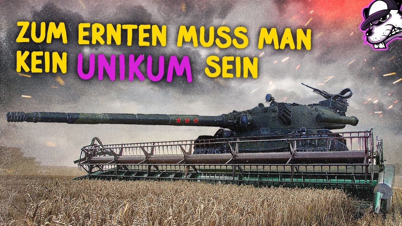 Zum Ernten muss man kein Unikum sein! Nur aktiv am Gefecht teilnehmen! [WoT - Gameplay - DE]