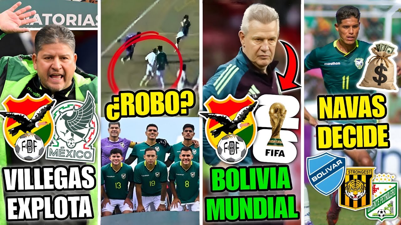 🚨¡VILLEGAS EXPLOTÓ contra la PRENSA por la DERROTA!😡🇧🇴LE ROBARON a BOLIVIA?⚠️NAVA y su NUEVO EQUIPO💰
