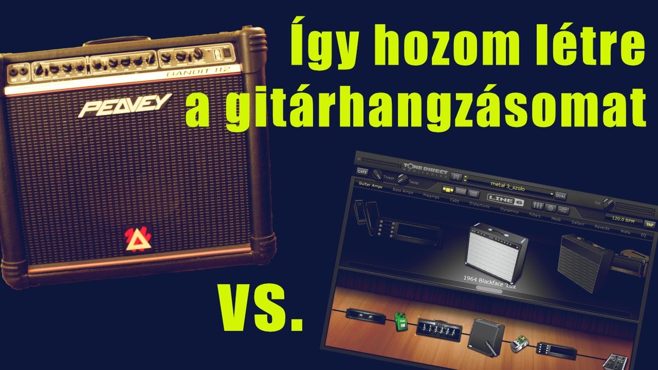 Gitárerősítő/gitárkombó vagy szoftver? Így hozhatsz létre rengeteg gitárhangzást.