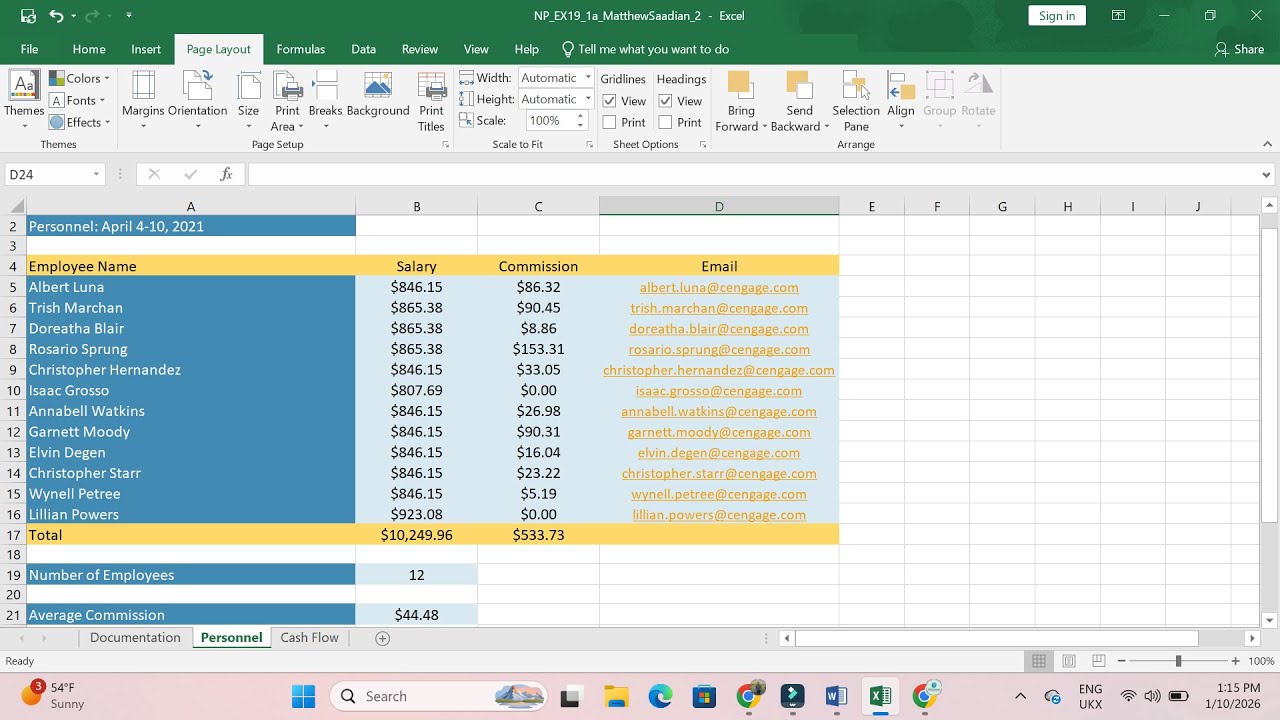New Perspectives Excel 2019 | Module 1: SAM Project 1a | #TabulaInsuranceAgency #excelmodule1