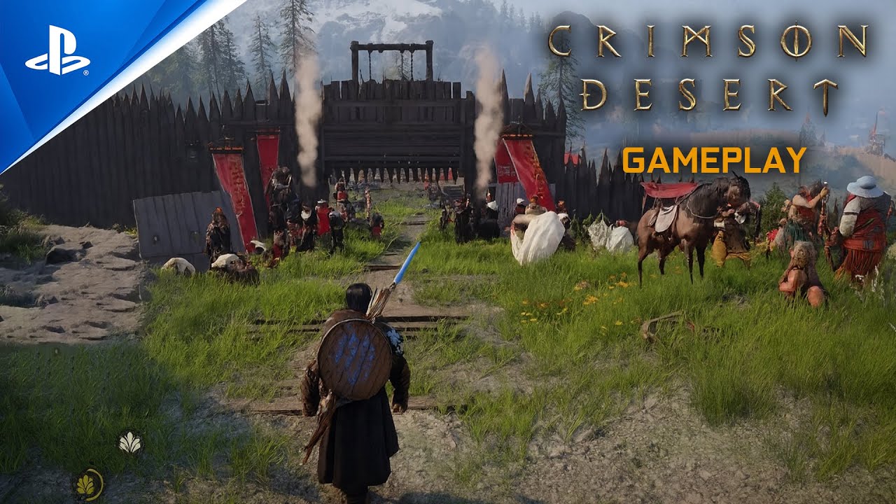 Демонстрация игрового процесса CRIMSON DESERT | (4K 60 кадров в секунду) | BlackSpace Engine