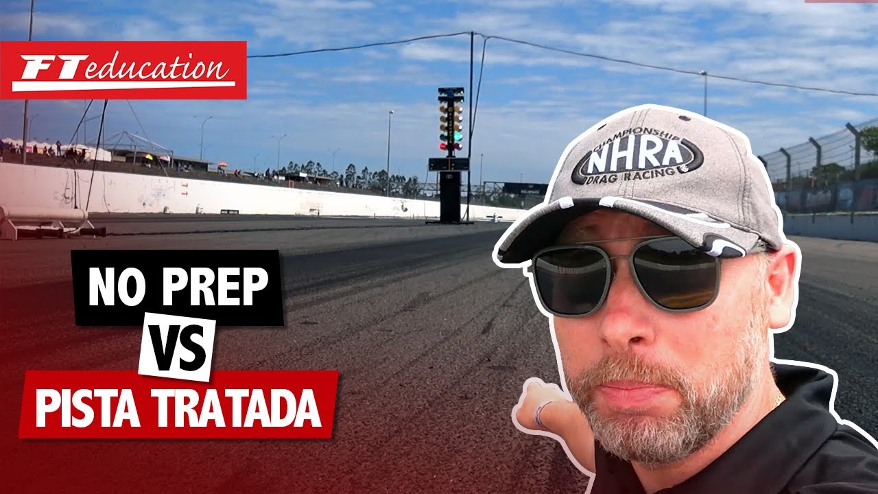 Diferença entre pista NO PREP e pista com tratamento.