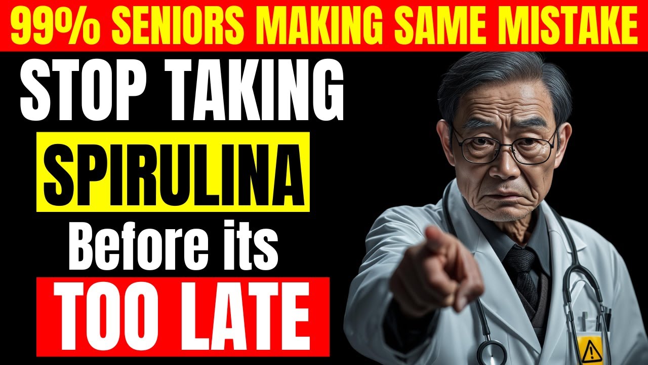 Seniors Eat Spirulina! But Never Do These 6 Life-Threatening Mistakes!