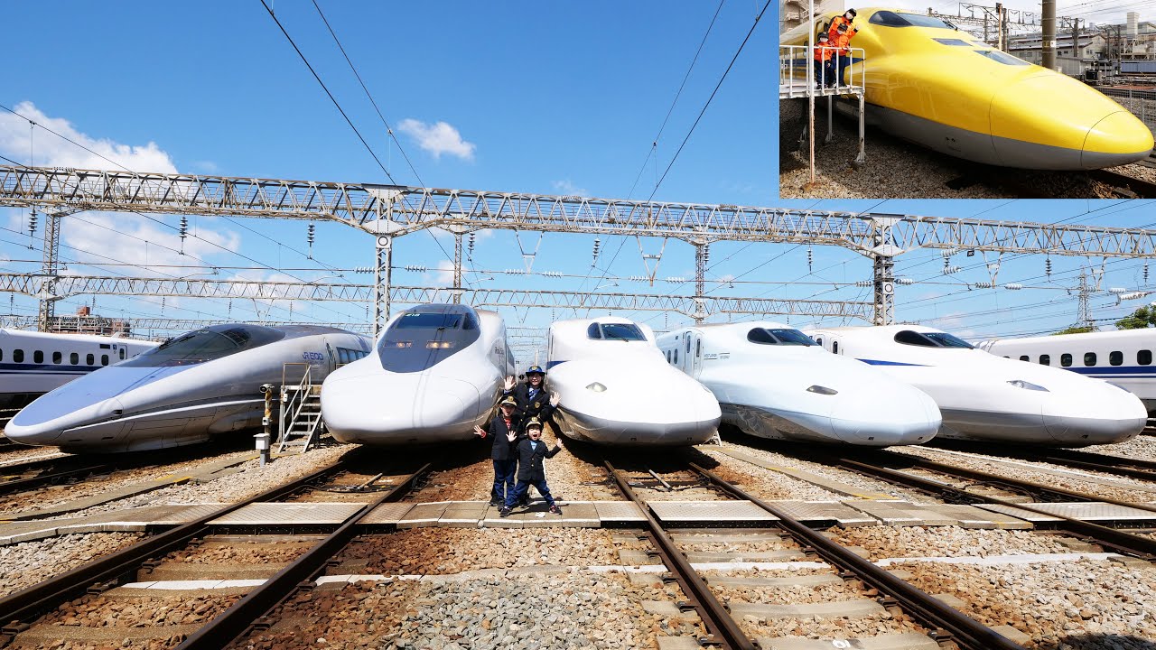 ドクターイエローの車内＆博多総合車両所を見せてもらった 山陽新幹線 車両基地