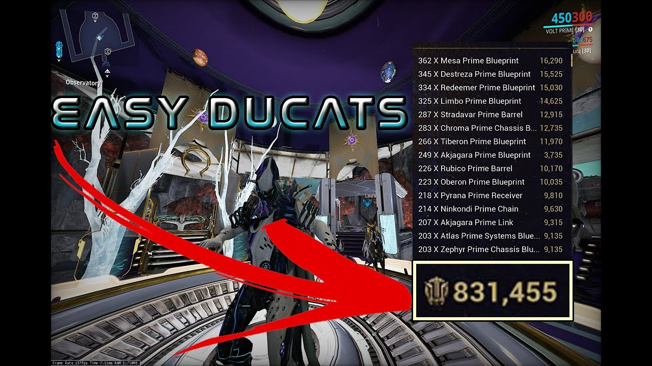 Warframe - Relics Really Ain't That Hard - Efficiency and Easy Ducat Farming - Part 2