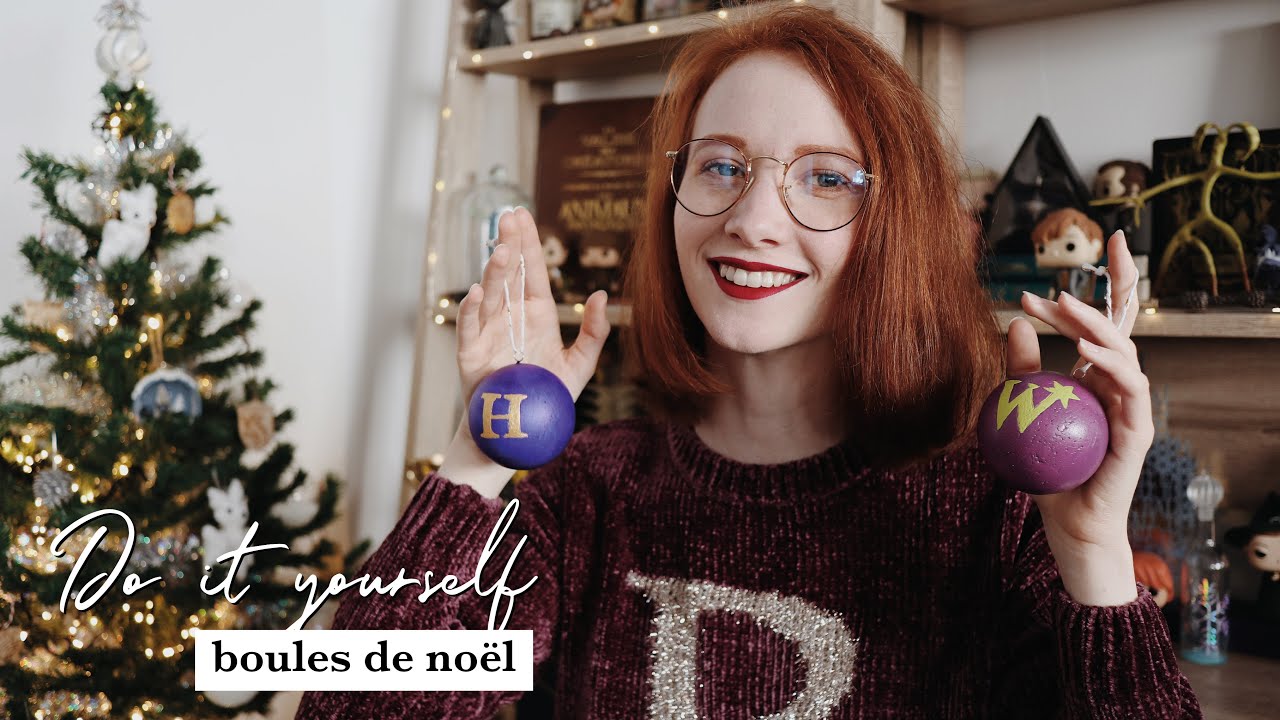 DIY HARRY POTTER | LES BOULES DE NOËL 🎄
