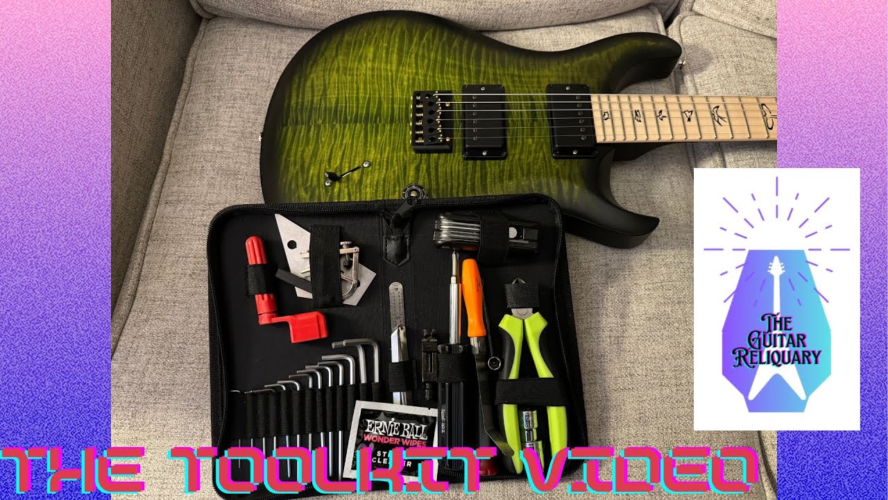 Tech Templar's Tool Kit - What EVERY Guitarist NEEDS!