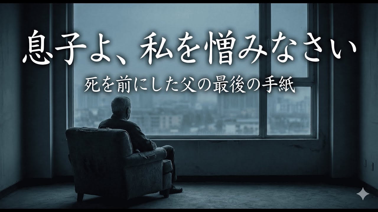 「愛し方を知るのが、あまりにも遅すぎた…」不器用な父が遺した最後の謝罪。