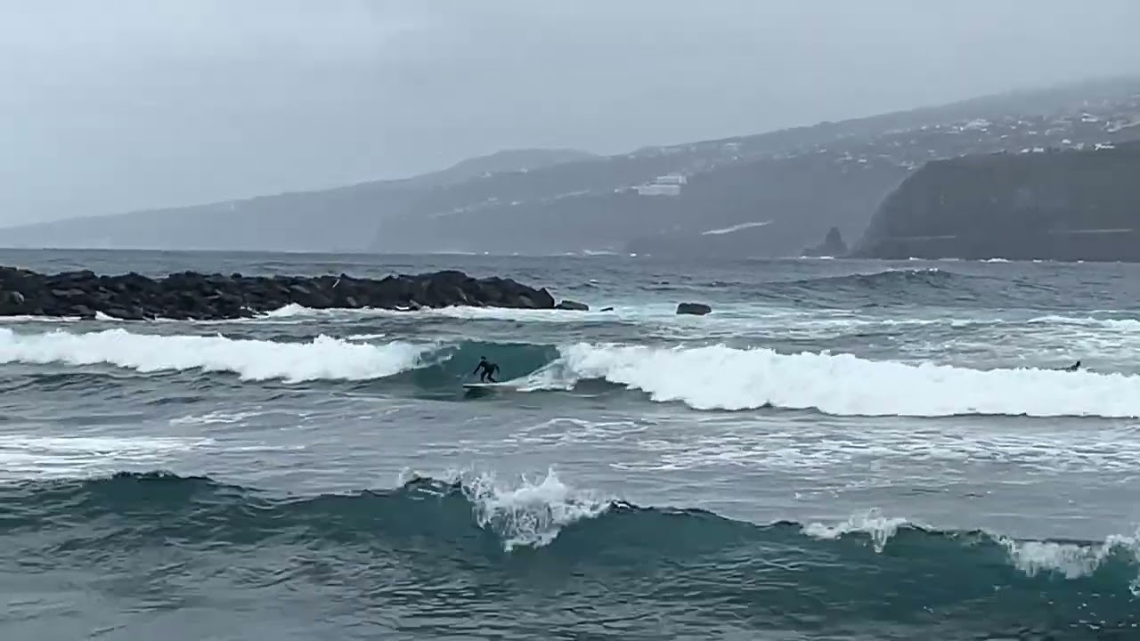 Surfing in Puerto de la Cruz 2025