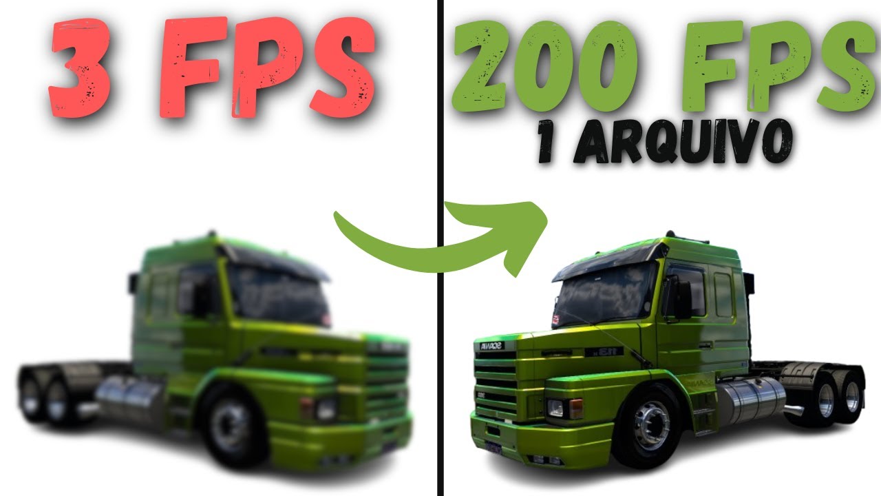 O SEGREDO para +200 FPS no ETS2? Mude SÓ ISSO!