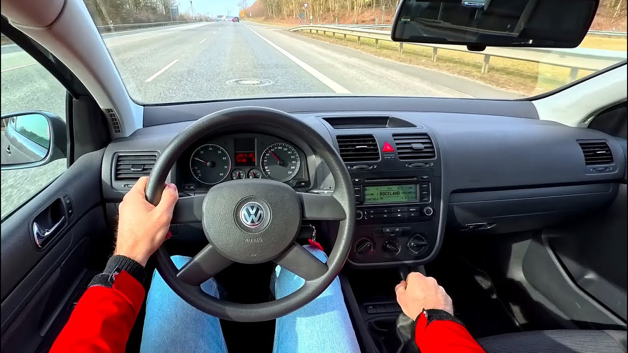 2005 VW GOLF V [1.4 - 75 HP] POV Test Drive 4K