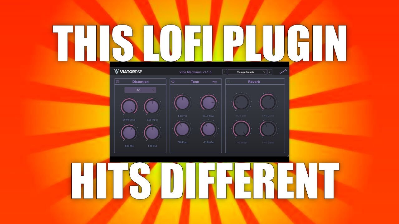 This Free LoFi VST Plugin is a Vibe Mechanic!