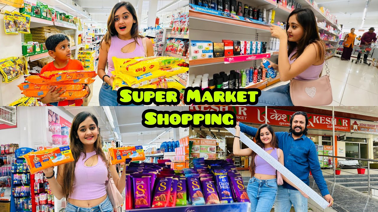 Ganpati Bappa Special Supermarket Shopping & Getting Ready For Mere Bappa Morya Re Bindass Kavya