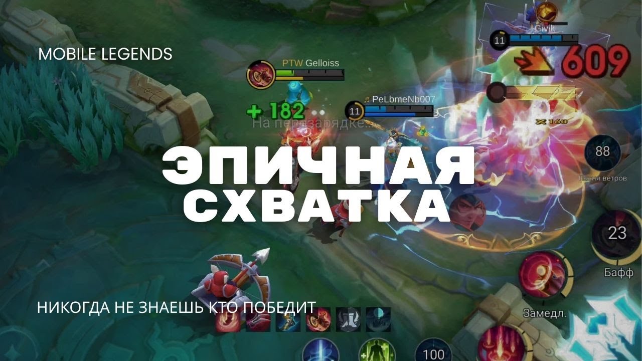 Беспощадная Иритель 🏹🔥 Самый непредсказуемый бой в Mobile Legends