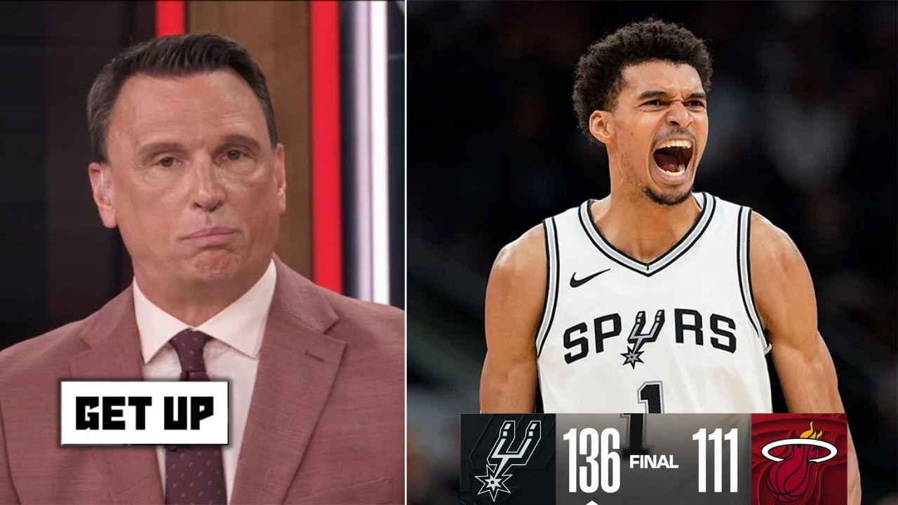 GET UP | Wemby is REAL MVP, and DPOY - Tim Legler on Wembanyama 26 Pts, 15 Reb to Spurs beat Heat