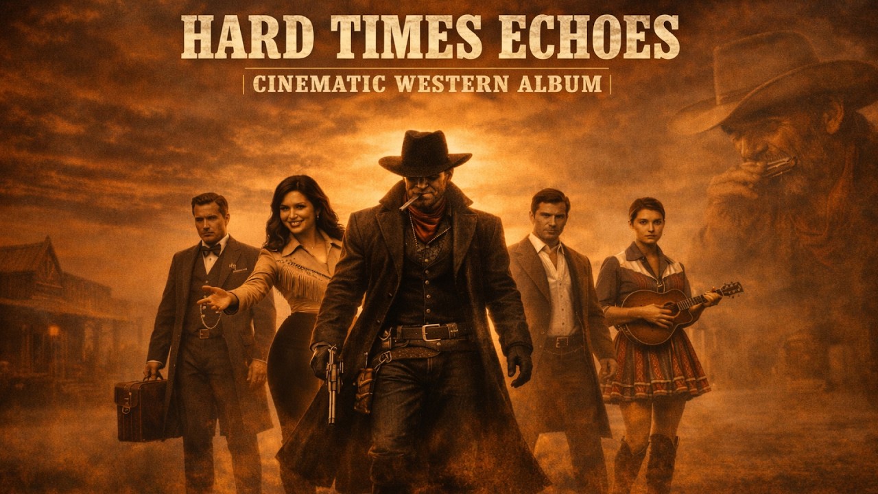 Hard Times Echoes | Cinematic Western Album | No Copyright Music